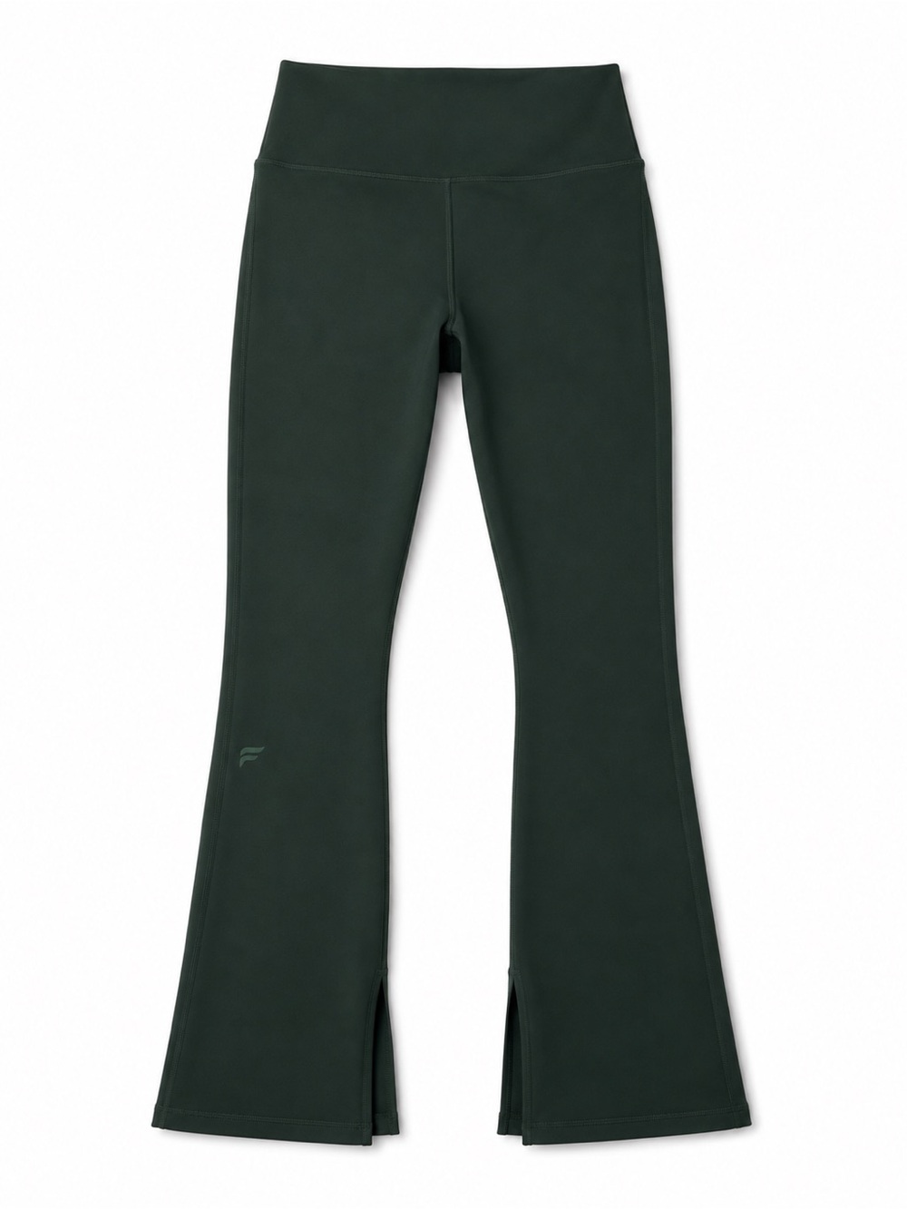 Fabletics PowerHold Flare Pant - Forest Green - Picture 3 of 6